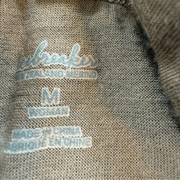 Icebreaker Skirt Sz Medium. Tan with Brown Floral Print - Picture 5 of 10